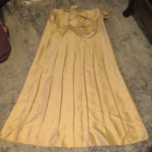 Ann Taylor | Elegant Cream Maxi Skirt